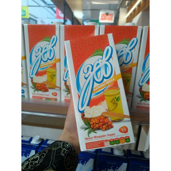 Mongolian yogurt drink 1L