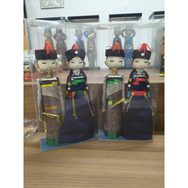 Mongolian craft dolls