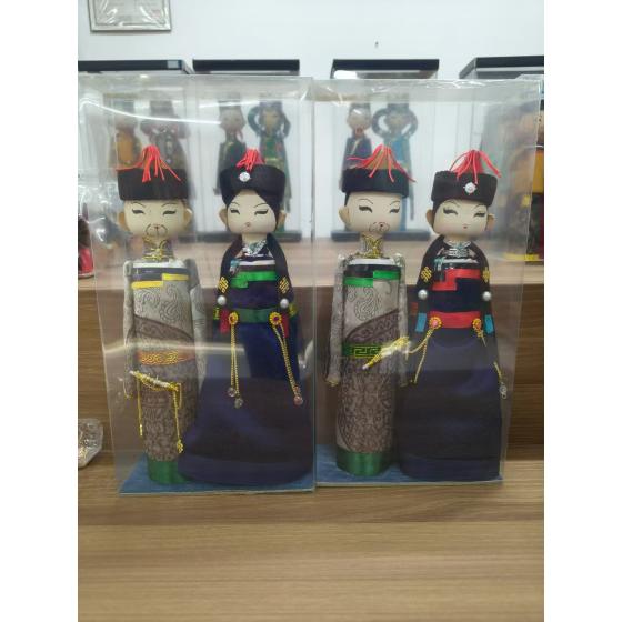 Mongolian craft dolls