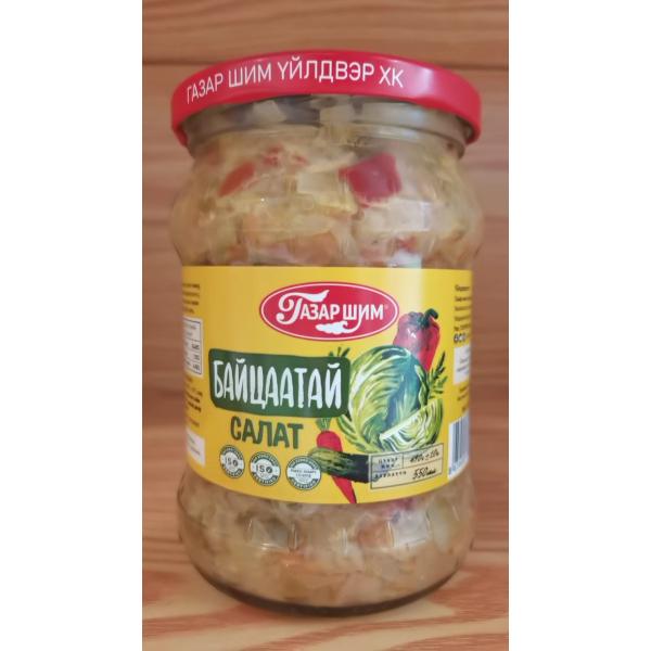 Mongolian cabbage salad pickles