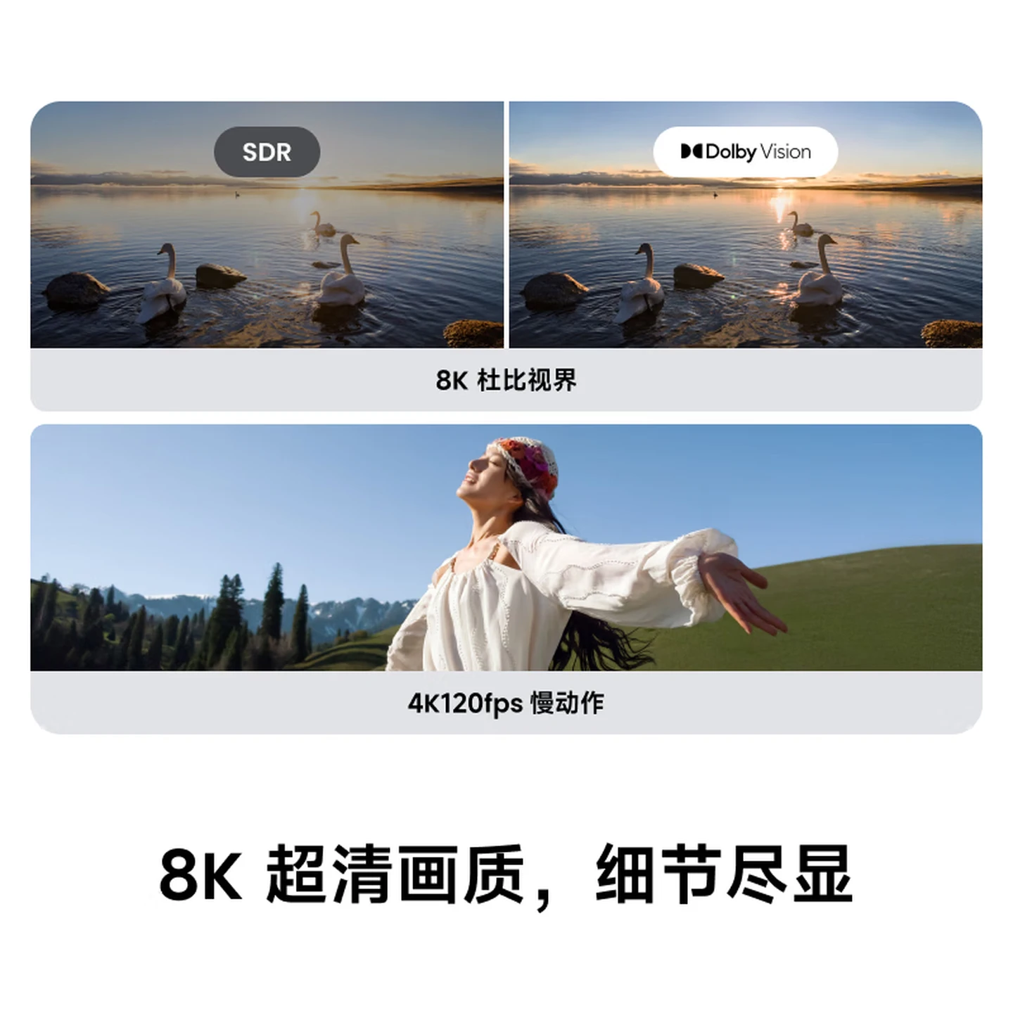 Insta360 Luna Pro 8K Handheld Pocket Camera with Leica Lens, 1-Inch Sensor, Standard Kit, White
