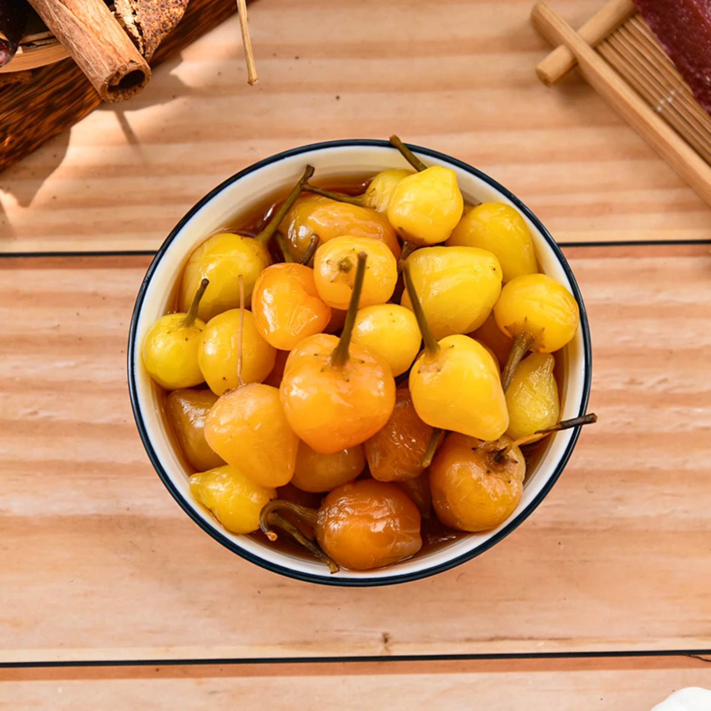 Zhuangke Garlic-Flavored Pickled Chili Peppers, Guangxi Specialty, 908g
